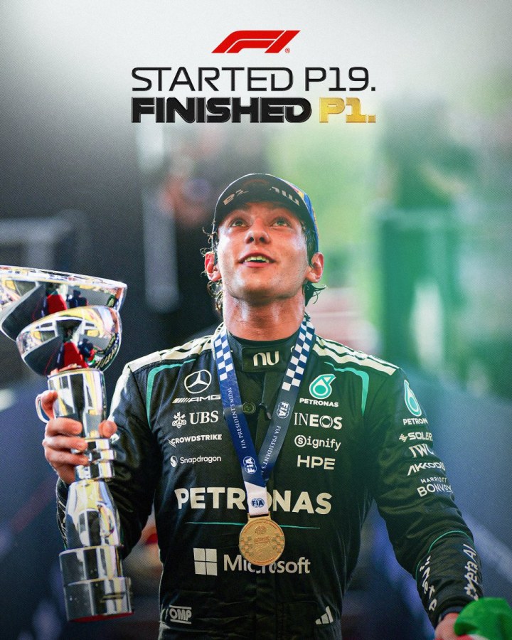 Antonelli won the Italian Grand Prix